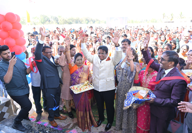 Bro Andrew Richard, Family along with the well-wishers of Grace Ministry inaugurated the Mega Prayer Centre / Church of Grace Ministry at Budigere in Bangalore, Karnataka with grandeur on Sunday, Jan 15th, 2023.  Bro Andrew Richard, Family along with the well-wishers of Grace Ministry inaugurated the Mega Prayer Centre / Church of Grace Ministry at Budigere in Bangalore, Karnataka with grandeur on Sunday, Jan 15th, 2023.